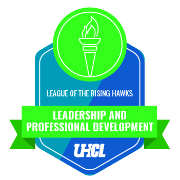 League of the Rising Hawks - Leadership and Professional Development badge
